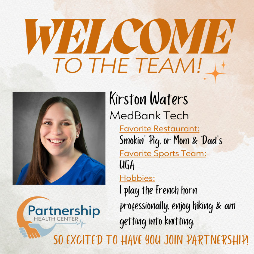 Welcome Kirston